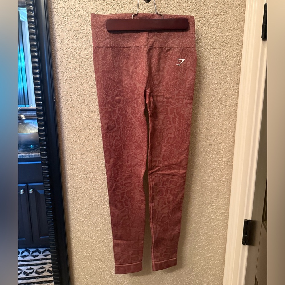 Gymshark Rose Mauve Adapt Safari Seamless Leggings